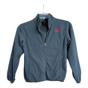 The North Face Youth’s Gray Fleece Jacket, Small (7/8)
